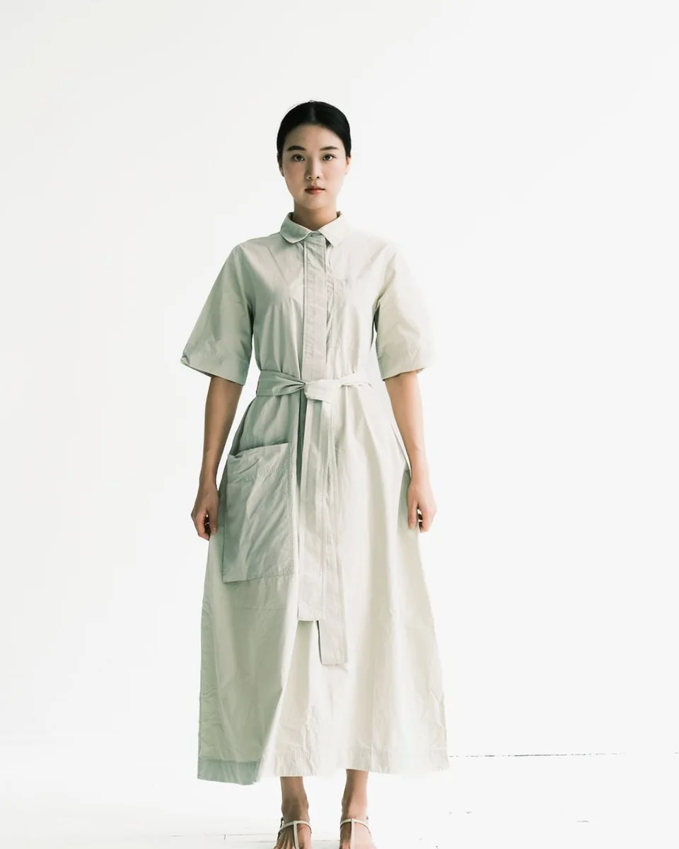 Pleated Day Dress alternate