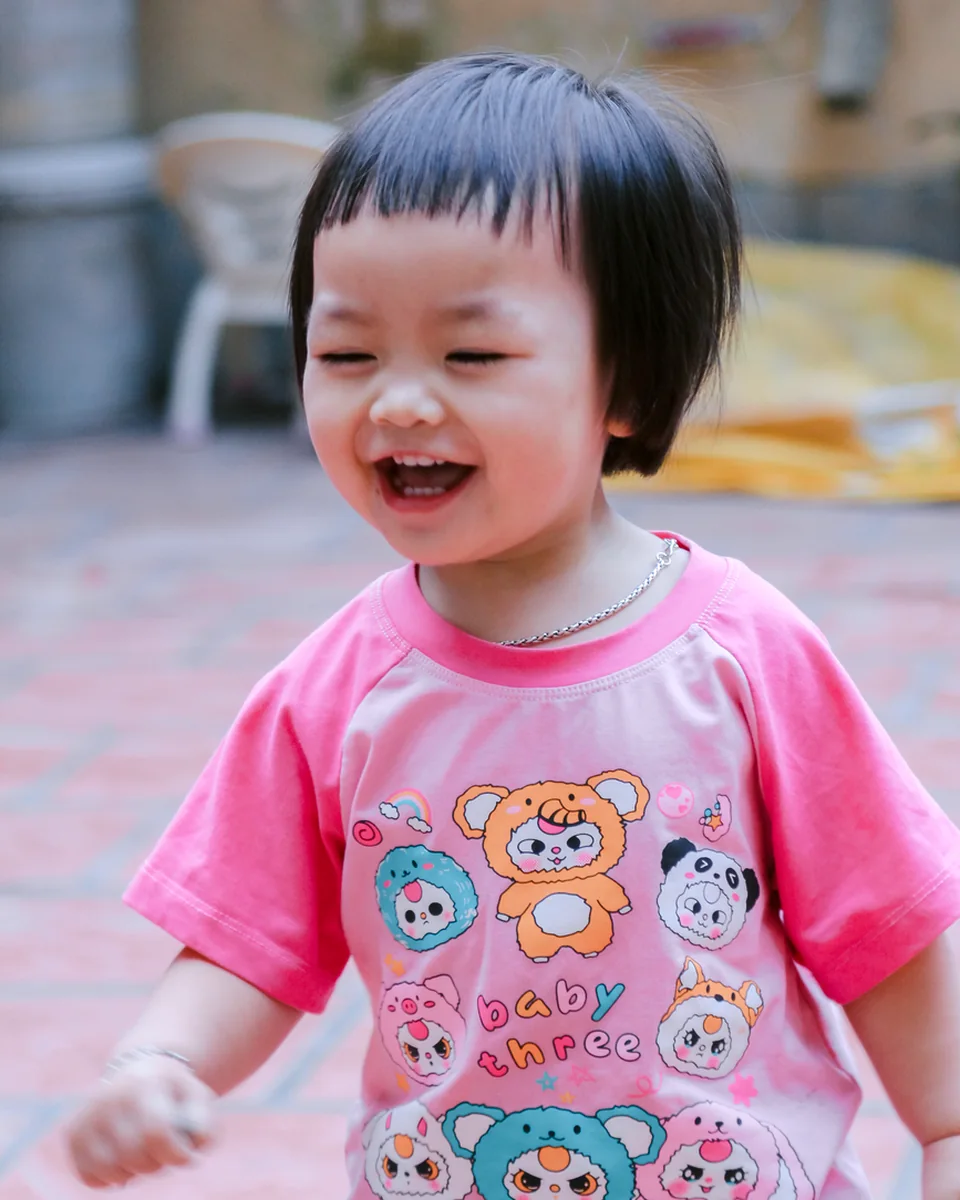 Áo thun cổ tròn bé nhỏ alternate