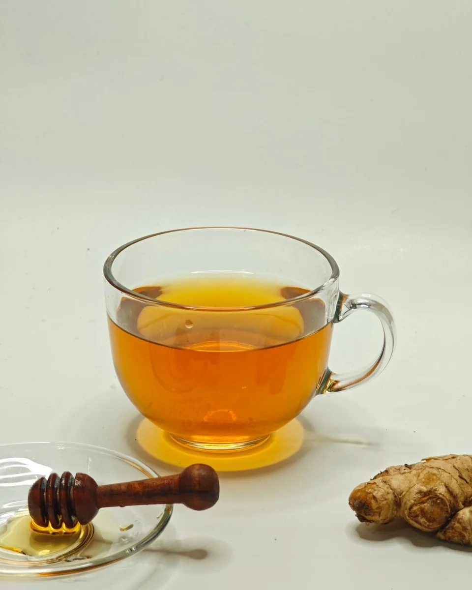 Trà gừng lát