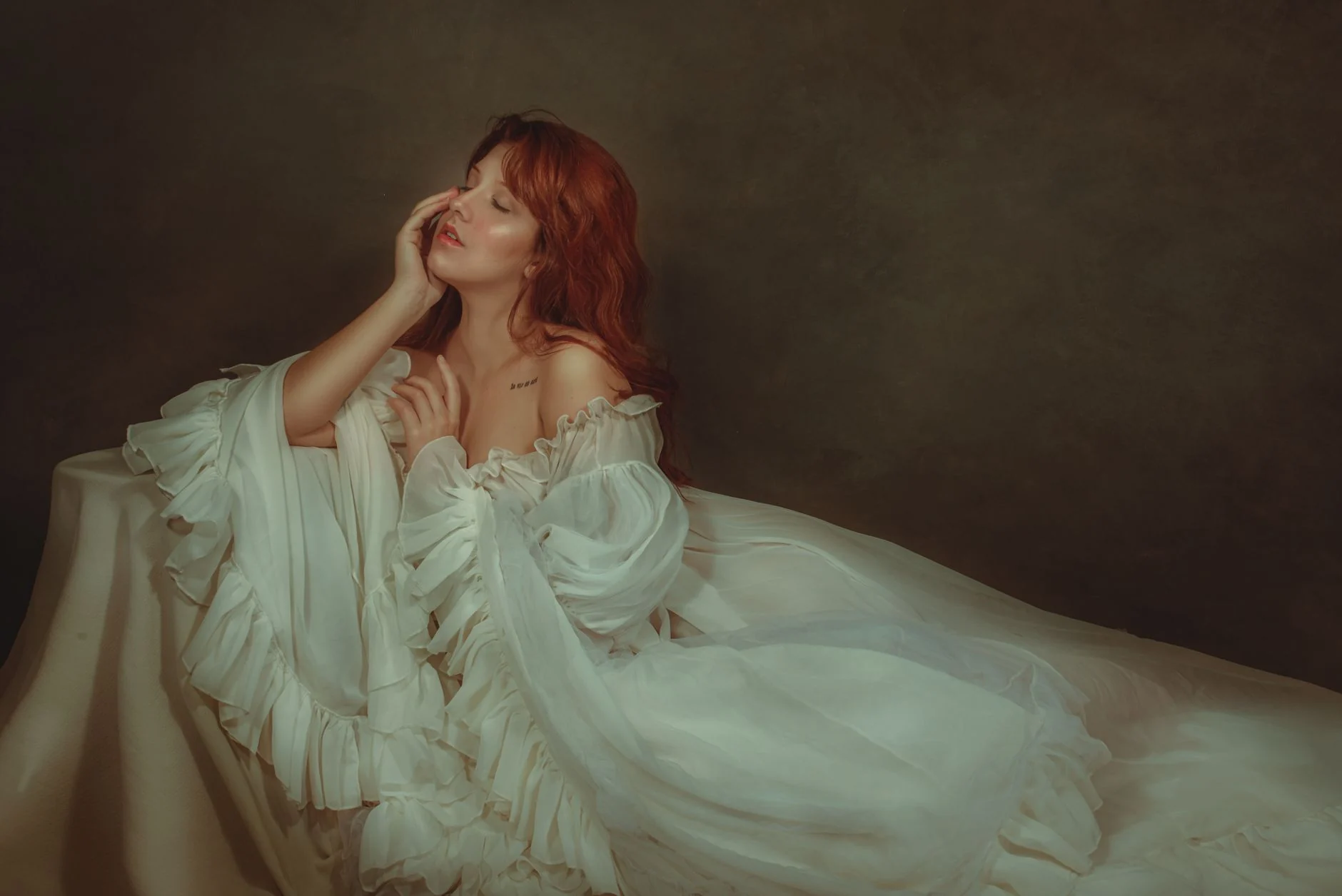 Silk continuum fashion editorial look 3