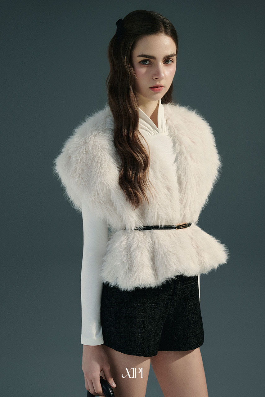 Ceren Coat - Áo Lông Vũ Không Tay