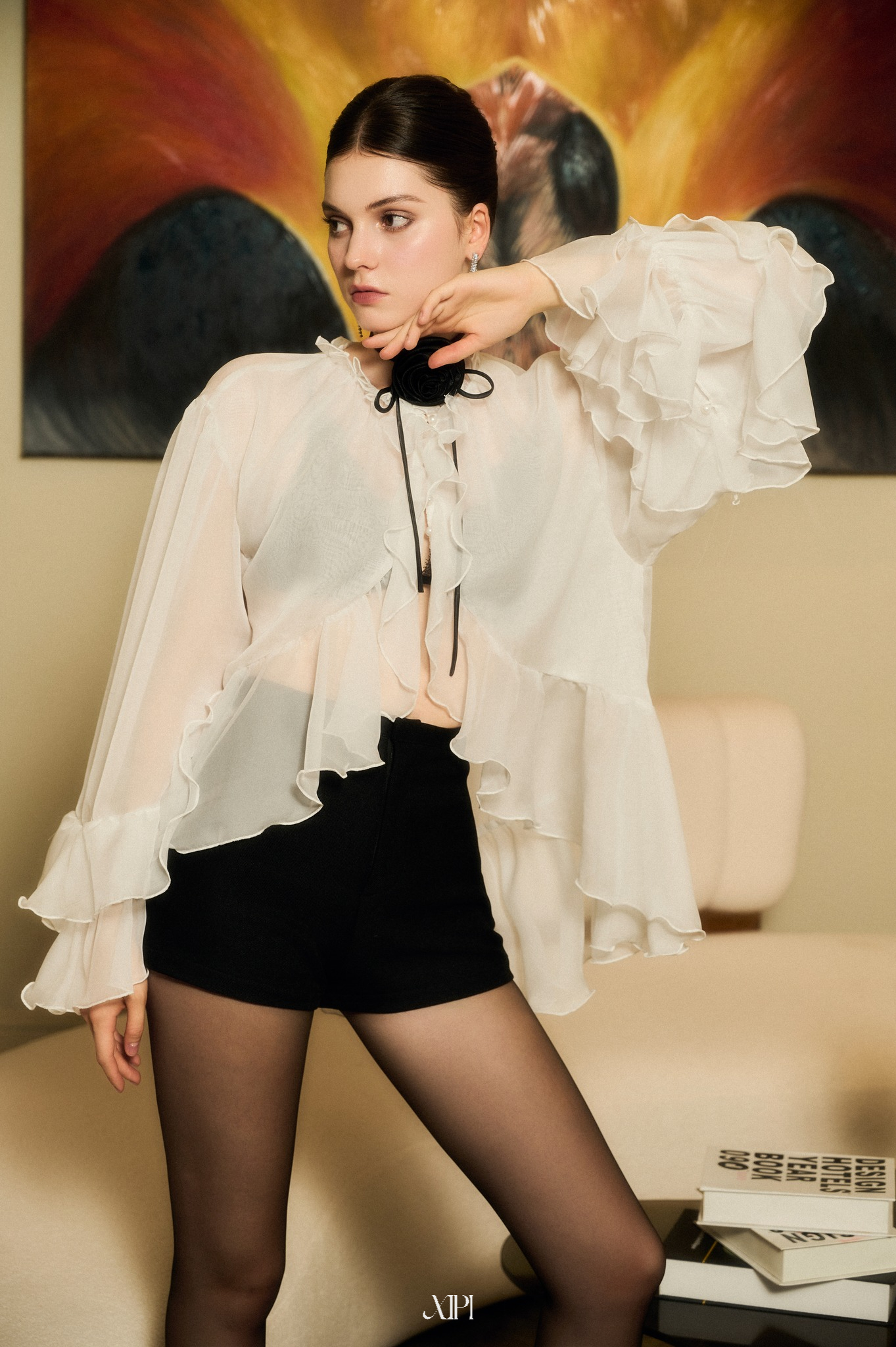 Bomi - Quần Short Đen Túi Sườn alternate