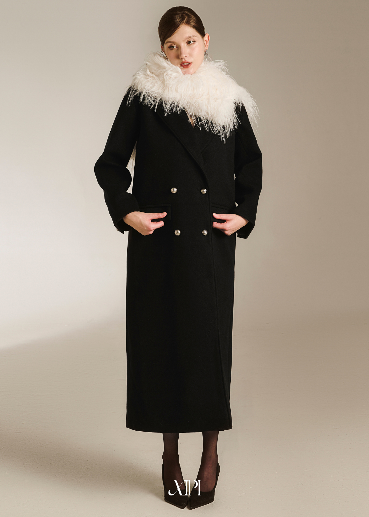 Navy Cloak - Áo Măng Tô Đen alternate